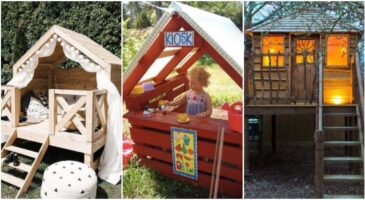 Cabane en palette : 33 réalisations originales pour les enfants